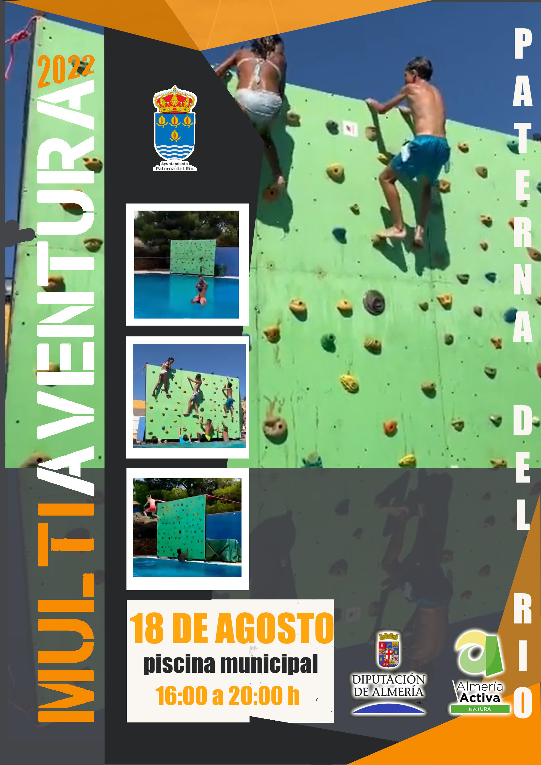 cartel información multiaventura urbana 2022