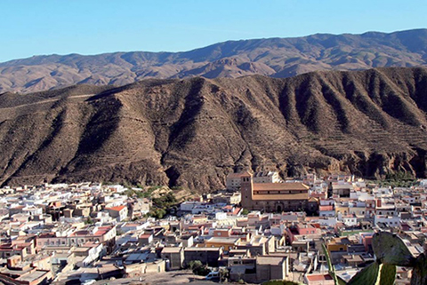 Panorámica del municipio de Tabernas