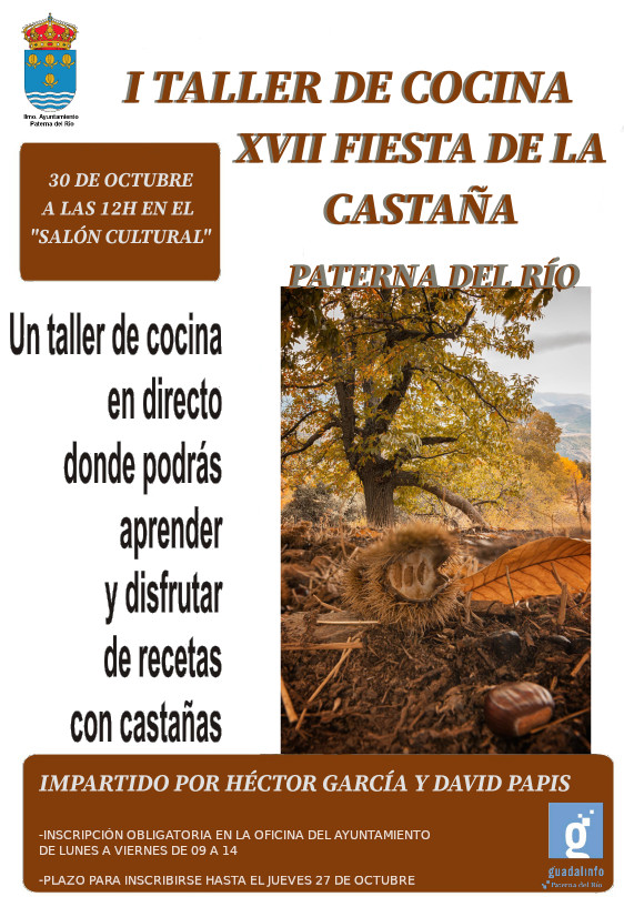 cARTEL PUBLI TALLER DE COCINA