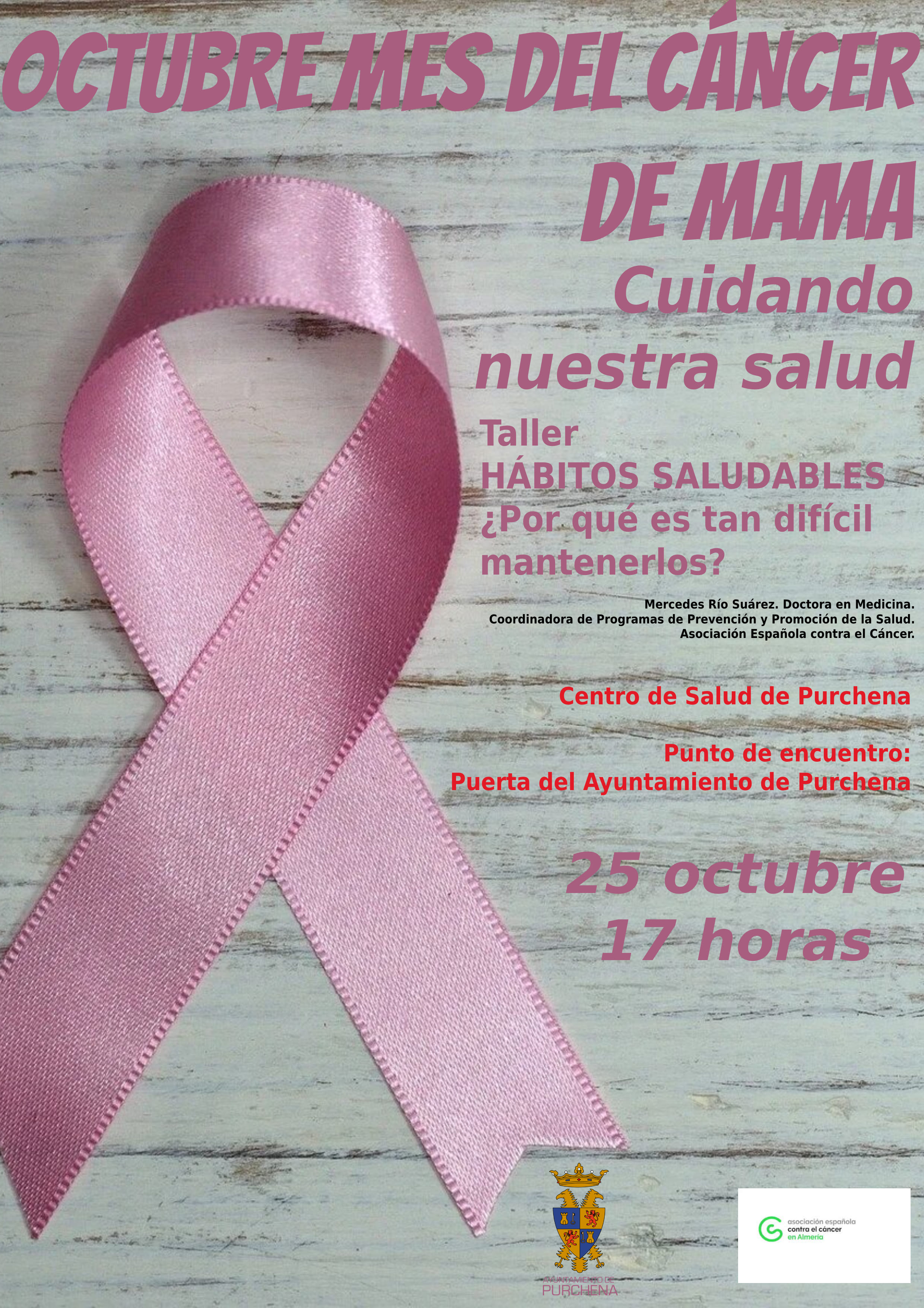 actividad contra el cancer de mama