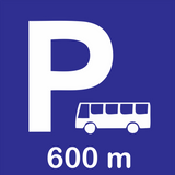 parking a 600 metros