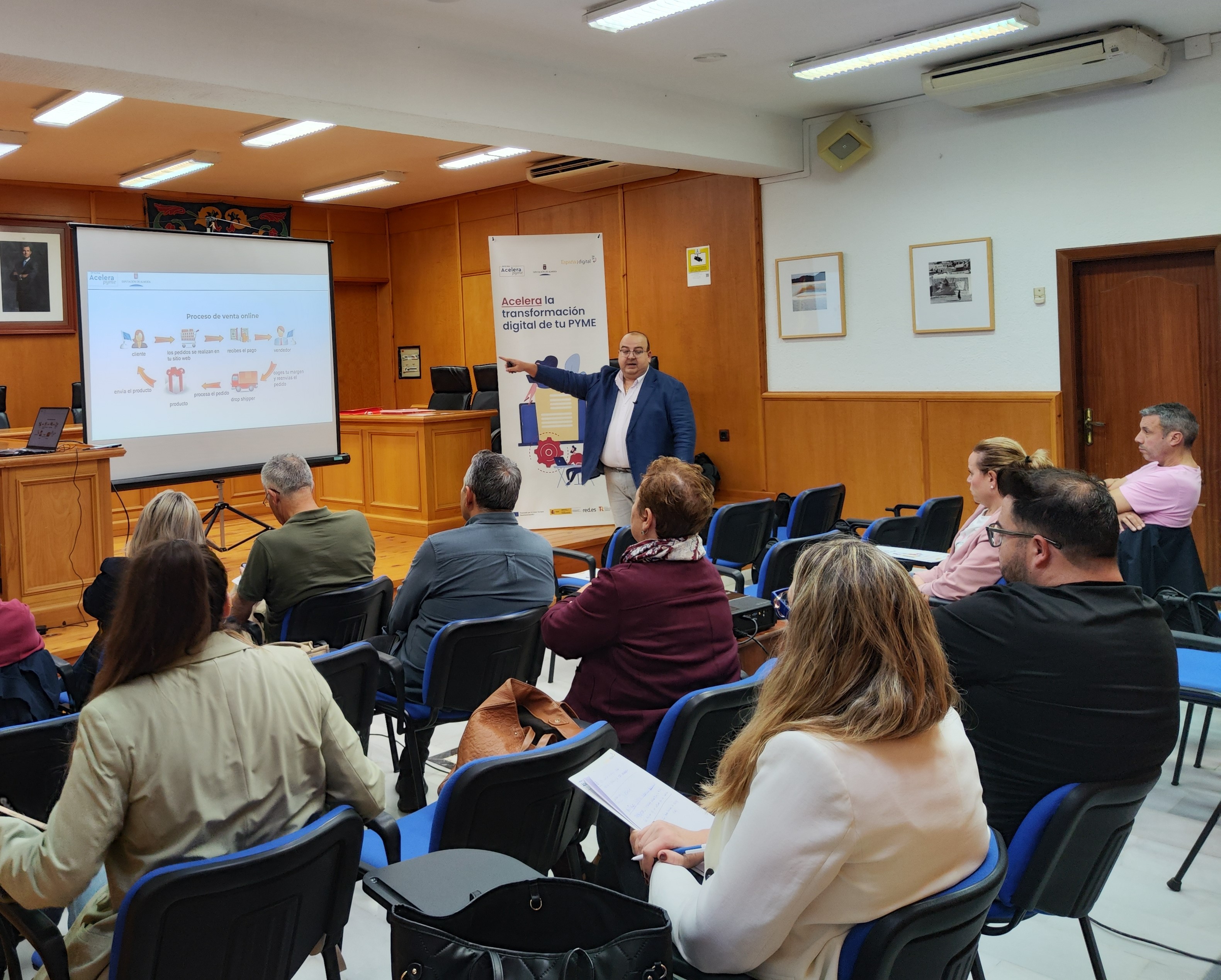 Taller práctico en Olula del Río sobre comercio electrónico