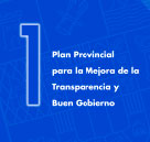 Plan Provincial para la mejora de la Transparencia y Buen Gobierno